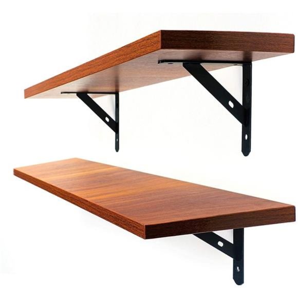 Wall Decor Floating Shelves For Wall Set Of 2 Wood Wall Shelves